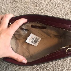 Michael Kors Bags - Maroon Michael Kors Selma “Love” Crossbody Michael Kors Bags - Maroon Michael Kors Selma “Love” Crossbody